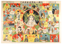 七転八起開運出世双六　Sugoroku of Luck and Success: Fall Down Seven Times, Get Up Eight