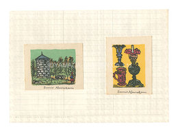木版小品　Small woodblock prints