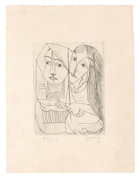 座っている二人のメキシコ女　Two Mexican Women Sitting