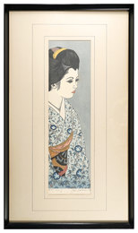 舞妓十二ヶ月より　朝顔　Twelve Months of Maiko / Morning Glory