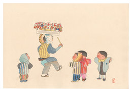 蓬莱豆売り（仮題）　Horaimame Seller (tentative title)