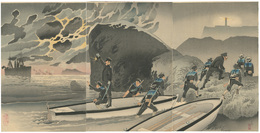 戦争絵　Sino-Japanese War