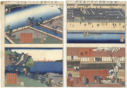 神奈川横浜二十八景之内　　The Twenty-eight Views of Yokohama, Kanagawa