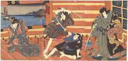 児雷也豪傑譚語　Kabuki Play: Jiraiya Goketsu Monogatari