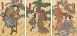 相生源氏高砂松　Kabuki Play: Aioi Genji Takasago no Matsu