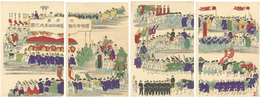 国幣中社鹽竈神社奉式之図　Ceremony at the Middle-ranking National Shrine Shiogama