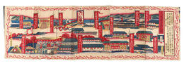 人気辰年浪花賑　The Prosperity of Osaka in the Year of the Dragon