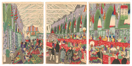 横浜英吉利西商館繁栄図　Prosperity of the English Trading House in Yokohama
