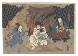 木下曽我恵砂路　Kabuki Play: Kinoshita Soga Megumi no Masagoji