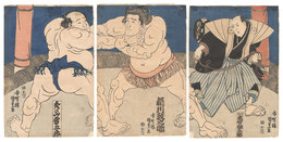 相撲絵　Sumo-e