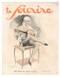 （仏）Le Sourire　1927年1月号　Le Sourire / January 1927