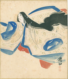 自筆色紙　Shikishi