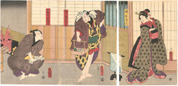 晴模様染衣更着　Kabuki Play: Date Moyo Somete Kisaragi