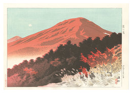 信濃十景　霜の晨　Ten Views of Shinano / Frosty Morning