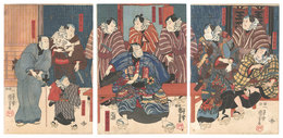 詞花紅成盛　Kabuki Play: Kotoba no Hana Momiji no Yozakari