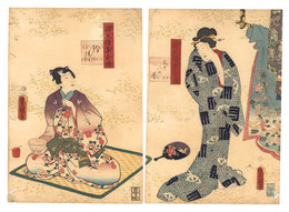 源氏後集余情　三十八の巻 鈴むし　Lingering Sentiments of a Late Collection of Genji / Ch. 38: Suzumushi