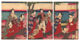 芝公園地丸山 御遊覧之図　An Imperial Excursion to Maruyama in Shiba Park