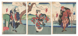 戻駕色相肩　Kabuki Play: Modorikago Iro ni Aikata