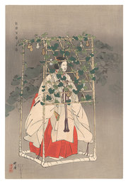 能楽百番　半蔀　One Hundred Noh Plays / Hashitomi