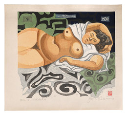 裸婦（仮題）　Title unknown(tentative title)