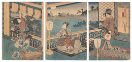 花鳥風月ノ内　月　Flowers and Birds, Wind and Moon / Moon