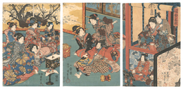 初春之夜紫万歳　New Year's Night: A Manzai Dance for Murasaki