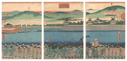 山城淀川風景之図　View of the Yodo River in Yamashiro Province