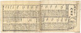 摺物　江戸御府内泰平所々御固附　Surimono