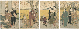 観桜図　Cherry-blossom Viewing