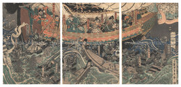 大物の浦罔像の図　Ghosts at Daimotsu Bay