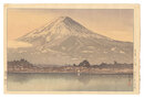 朝の富士 河口湖　Morning Fuji, Lake Kawaguchi
