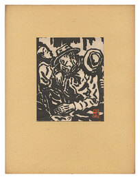 夜汽車の親子　Father and His Child on the Night Train