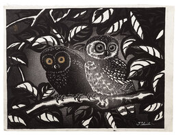 二匹のふくろお　Two Owls