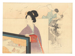 木版口絵　Kuchi-e Print