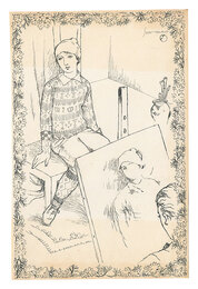 自筆画稿　Illustration