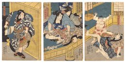 関取二代勝負附　Kabuki Play: Sekitori Nidai no Shobuzuke