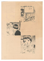 自筆画稿　Illustration