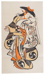 竹中庄太夫の踊り姿【復刻版】　The Actor Takenaka Shodayu 【Reproduction】