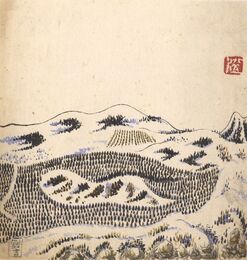 自筆画稿　Painting