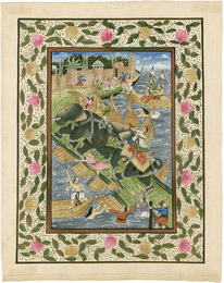 インド細密画　Miniature