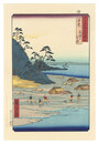六十余州名所図会　石見 高津山汐濱【復刻版】　Famous Views of the Sixty-Odd Provinces / Iwami Province: Mount Takazuno and Salt Beach【Reproduction】	