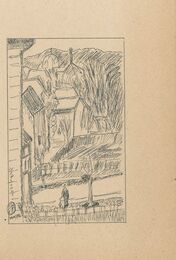 自筆画稿　ヴィクトリアにて　Victoria