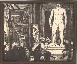 無題漫画 『博覧会』　Manga with No Title: The Exhibition