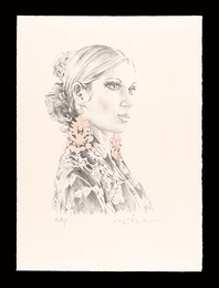 フラメンコの女　A Flamenco Dancer