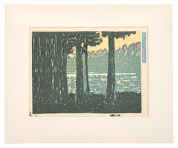 井ノ頭池畔暮色　Inokashira Lakeside at Dusk