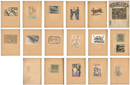 新版画　第15号　賀状特輯 　Shin Hanga No.15