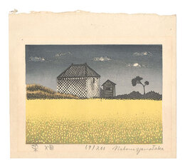 菜畑　Mustard Field