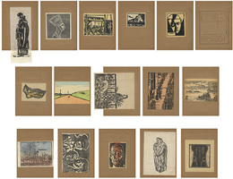 新版画　第9号 一周年記年号　Shin Hanga No.9