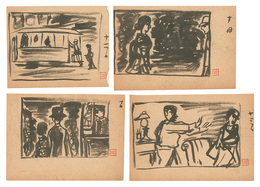 自筆画稿　Illustrations