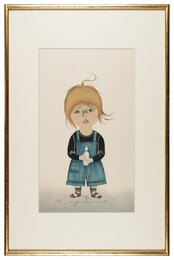 作品（少女）　Title unknown (Girl)